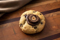 Ferrero Rocher Stuffed Chocolate Chip Cookie