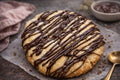 Nutella Stuffed Chocolate Chip Cookie