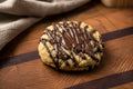 Nutella Stuffed Chocolate Chip Cookie